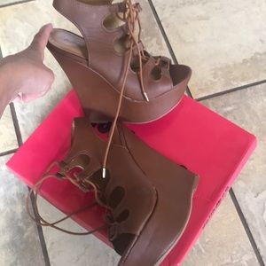 Brown wedges:)